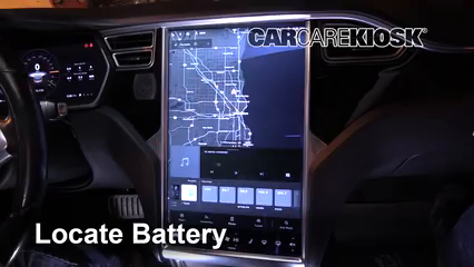2014 Tesla S Electric Battery Jumpstart